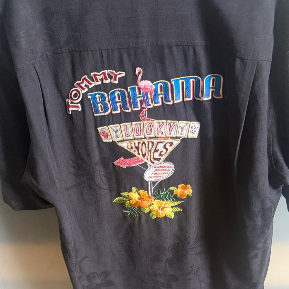 Tommy Bahama Dark Short Sleeve Shirt